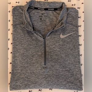 Nike Running Dri-FIT Element Half-Zip Top – Men’s Size L – Grayish Blue – EUC
